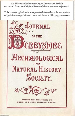 Image du vendeur pour Bradbourne Church. An original article from the Journal of the Derbyshire Archaeological & Natural History Society, 1889. mis en vente par Cosmo Books