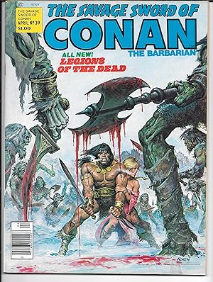 Image du vendeur pour The Savage Sword of Conan: #39 mis en vente par Dark Hollow Books, Member NHABA, IOBA