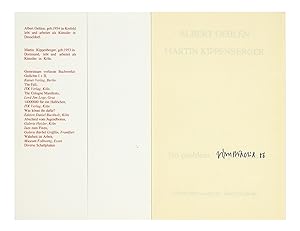 Albert Oehlen, Martin Kippenberger: No problem - no problème