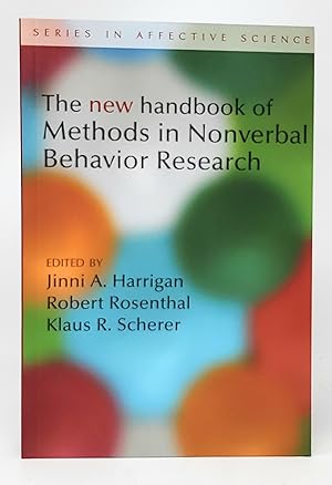 Imagen del vendedor de The New Handbook of Methods in Nonverbal Behavior Research a la venta por Underground Books, ABAA