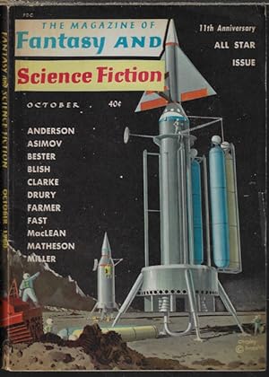 Bild des Verkufers fr The Magazine of FANTASY AND SCIENCE FICTION (F&SF): October, Oct. 1960 zum Verkauf von Books from the Crypt