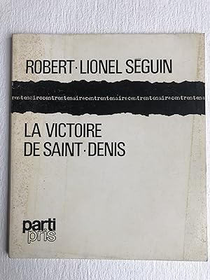 Bild des Verkufers fr La victoire de Saint-Denis zum Verkauf von 2Wakefield