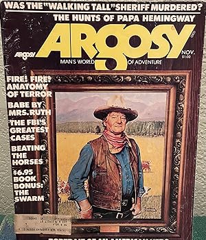 Argosy Man's World of Adventure, November 1974 Vol. 280 No. 5, John Wayne