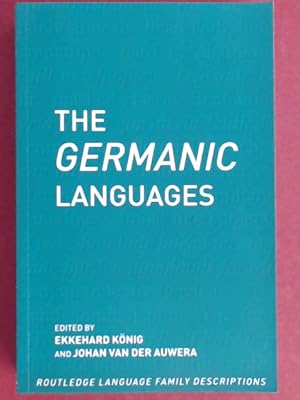 Immagine del venditore per The Germanic Languages. From Series "Routledge Language Family Descriptions". venduto da Wissenschaftliches Antiquariat Zorn