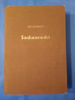 Imagen del vendedor de Lehrbuch des Sachenrechts. a la venta por Antiquariat BehnkeBuch