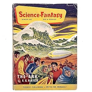 Imagen del vendedor de Science Fantasy, Vol. 1, No. 2 (Winter 1950) featuring The Ark; Black-out; Silence, Please!; History Lesson; Martian Mandate; 2000 Years of Science Fiction; Bogy in the Sky; The Charms of Space Opera; The Dawn of Space-Travel; Going Your Way a la venta por Memento Mori Fine and Rare Books