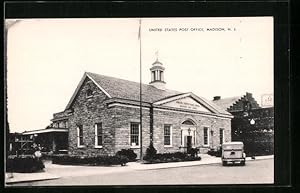 Postcard Madison, NJ, United States Post Office