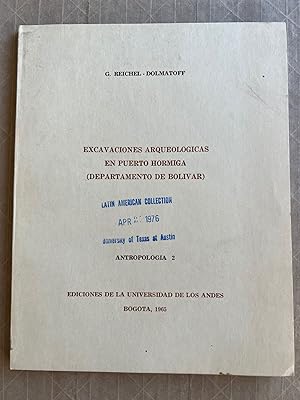 Immagine del venditore per Excavaciones Arqueolgicas en Puerto Hormiga (Departamento de Bolivar) venduto da BIBLIOPE by Calvello Books