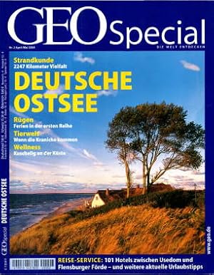 Bild des Verkufers fr GEO Spezial: Deutsche Ostsee. Nr. 2/April-Mai 2004. zum Verkauf von Leonardu