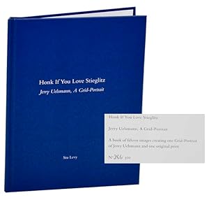 Bild des Verkufers fr Stu Levy: Honk If You Love Stieglitz: Jerry Uelsmann, A Grid-Portrait (Signed First Edition) zum Verkauf von Jeff Hirsch Books, ABAA