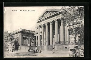 Carte postale Nimes, Le Palais de Justice, Carte Postales Illustrées, CPA-Verkauf