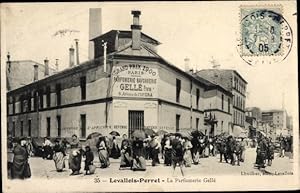 Ansichtskarte / Postkarte Levallois Perret Hauts de Seine, La Parfumerie Gelle