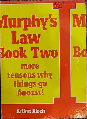 Bild des Verkufers fr Murphy's Law Book Two - More Reasons Why Things Go Wrong zum Verkauf von The Book House, Inc.  - St. Louis