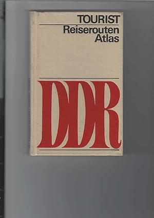 Reiseroutenatlas DDR. Mit Abbildungen, Karten und Stadtplänen.