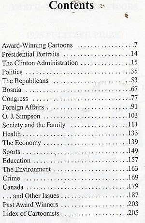 Image du vendeur pour Best Editorial Cartoons of the Year: 1996 Edition mis en vente par Yosemite Street Books