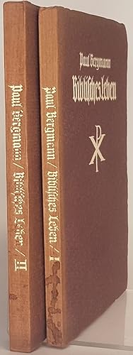 Image du vendeur pour Biblisches Leben aus dem Neuen Testament mit Seelenvorgngen, Heilswahrheiten und Willensbungen fr den Religionsunterricht (2 Teile KOMPLETT) - Erster Teil : Vom Tufer bis Nikodemus/ Zweiter Teil: Von der Samariterin bis Matthus Berufung. mis en vente par books4less (Versandantiquariat Petra Gros GmbH & Co. KG)