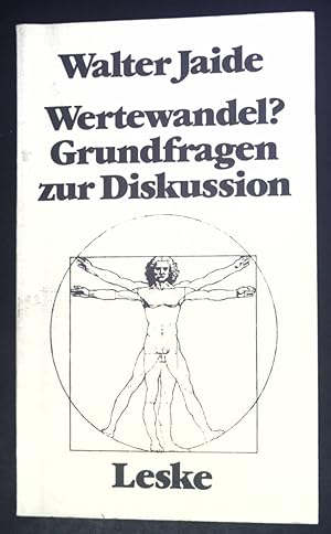 Bild des Verkufers fr Wertewandel? : Grundfragen zu e. Diskussion. zum Verkauf von books4less (Versandantiquariat Petra Gros GmbH & Co. KG)