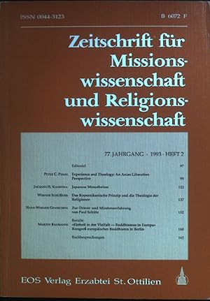 Seller image for Japanese Monotheism - in: Zeitschrift fr Missionswissenschaft und Religionswissenschaft; Jg.77. 1993 ,H.2 for sale by books4less (Versandantiquariat Petra Gros GmbH & Co. KG)