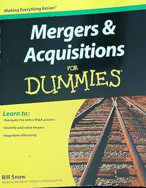Immagine del venditore per Mergers And Acquisitions For Dummies venduto da Librodifaccia