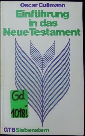 Bild des Verkufers fr Einfhrung in das Neue Testament. zum Verkauf von Antiquariat Bookfarm