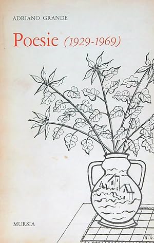 Bild des Verkufers fr Poesie 1929-1969 zum Verkauf von Librodifaccia