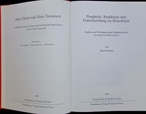 Imagen del vendedor de Prophetie, Redaktion und Fortschreibung im Hoseabuch: Studien zum Werdegang eines Prophetenbuches im Lichte von Hos 4 und 11. Alter Orient und Altes Testament ; Bd. 231 a la venta por Antiquariat Bookfarm