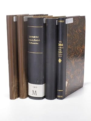 Imagen del vendedor de I. bis VII. Jahrbuch des Schweizer. kathol. Volksvereins. 5 Bnde. a la venta por Antiquariat Bookfarm