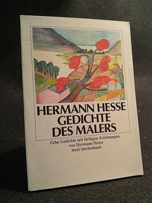 Bild des Verkäufers für Gedichte des Malers Zehn Gedichte mit farbigen Zeichnungen von Hermann Hesse zum Verkauf von ANTIQUARIAT Franke BRUDDENBOOKS