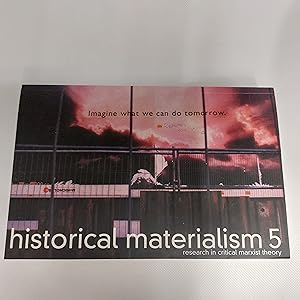 Image du vendeur pour Historical Materialism 5 Research In Critical Marxist Theory mis en vente par Cambridge Rare Books
