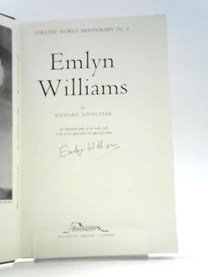 Imagen del vendedor de Emlyn Williams a la venta por World of Rare Books