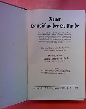 Immagine del venditore per Neuer Hausschatz der Heilkunde venduto da biblion2