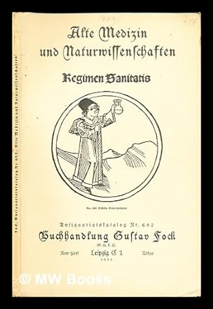 Seller image for Alte medizin und naturwissenschaften regimen sanitatis for sale by MW Books Ltd.