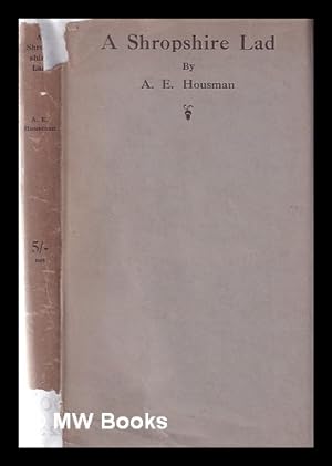 Immagine del venditore per A Shropshire lad / by A.E. Housman venduto da MW Books Ltd.