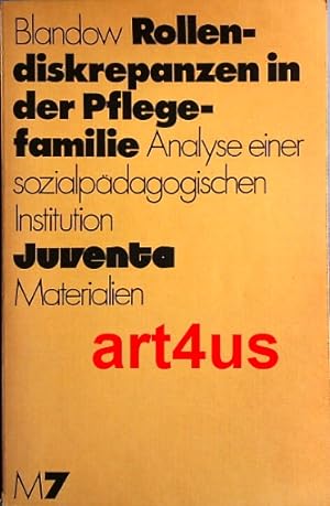 Seller image for Rollendiskrepanzen in der Pflegefamilie : Analyse einer sozialpdagogischen Institution. for sale by art4us - Antiquariat