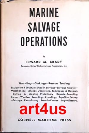 Immagine del venditore per Marine Salvage Operations venduto da art4us - Antiquariat