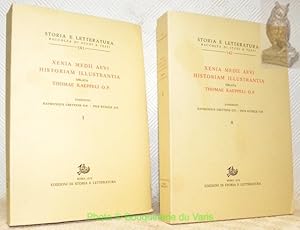 Bild des Verkufers fr Xenia medii aevi historiam illustrantia oblata Thomae Kaeppeli Vol. I - II. Storia e Letteratura, Raccolta di Studi e Testi, 141. zum Verkauf von Bouquinerie du Varis