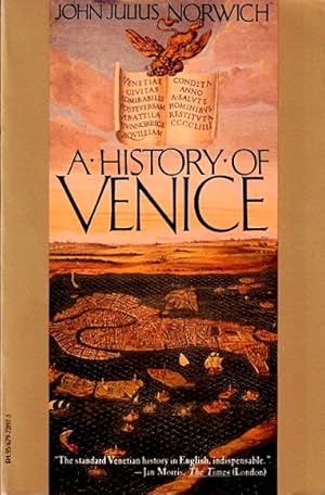 Seller image for A History of Venice for sale by LEFT COAST BOOKS