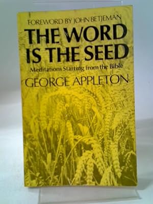 Seller image for Word Is The Seed for sale by World of Rare Books