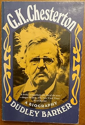 Imagen del vendedor de G. K. Chesterton: A Biography a la venta por Faith In Print