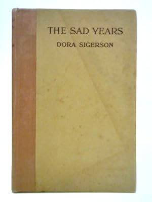 Imagen del vendedor de Sad Years a la venta por World of Rare Books