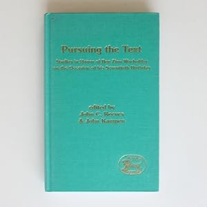 Bild des Verkufers fr Pursuing the Text: Studies in Honor of Ben Zion Wacholder on the Occasion of His Seventieth Birthday. (Journal for the Study of the Old Testament. Supplement Series, 184) (English and German Edition) zum Verkauf von Fireside Bookshop