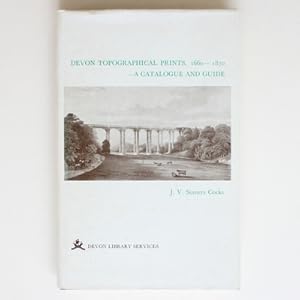 Bild des Verkufers fr Devon Topographical Prints 1660-1870: A Catalogue and Guide zum Verkauf von Fireside Bookshop