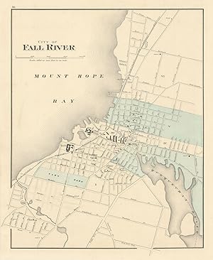 Imagen del vendedor de City of Fall River a la venta por Antiqua Print Gallery