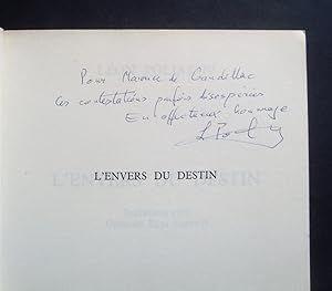 Seller image for L?Envers du destin. Entretiens avec Georges Elia Sarfati. for sale by Le Livre  Venir