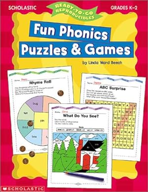 Bild des Verkufers fr Ready-To-Go Reproducibles, Fun Phonics Puzzles and Games zum Verkauf von Reliant Bookstore