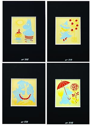 Moomin FOUR PRINT Set (1956) - Limited Edition Prints