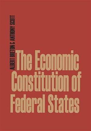 Imagen del vendedor de Economic Constitution of Federal States a la venta por GreatBookPrices