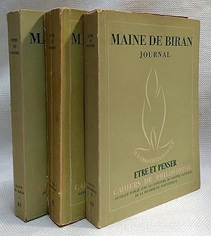 Maine de Biran : Journal (Etre et Penser) (3 volume set)