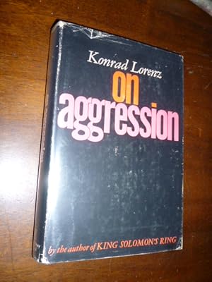 Seller image for On Aggression for sale by Gargoyle Books, IOBA