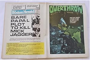 Immagine del venditore per Overthrow (April-May 1983 - Vol. 5 No. 1): A Yipster [Yippie!] Times Publication (Centerfold Poster: World Cannabis March on the United Nations, Saturday, May 7, 1983) (Underground Newspaper) venduto da Bloomsbury Books